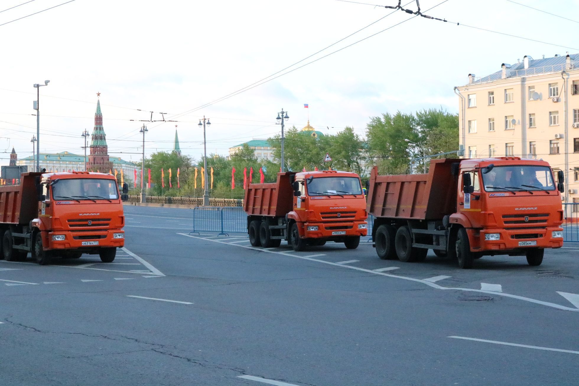 Doprava v Moskvě - květen 2016