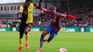 Soccer Football - Premier League - Crystal Palace v Watford - Selhurst Park, London, Britain - March 7, 2020  Watford's Ismaila Sarr in action with Crystal Palace's Wilfr