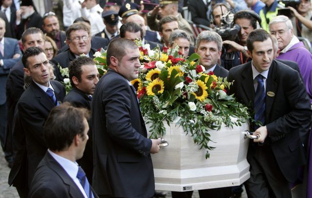 Pavarotti, pohřeb