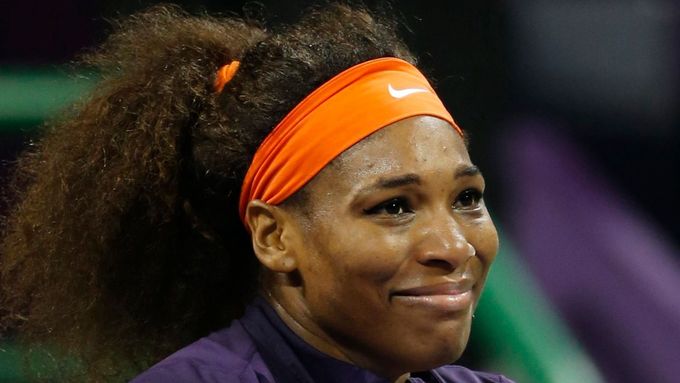 Dojatá Serena Williamsová