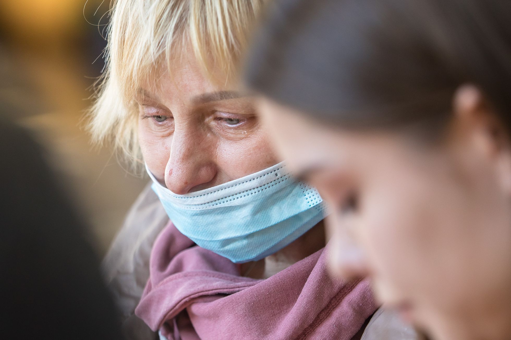 Ukrajinští uprchlíci na Hlavním nádraží v Praze, válka na Ukrajině, uprchlík, dobrovolníci, Oganizace na pomoc uprchlíkům (OPA)