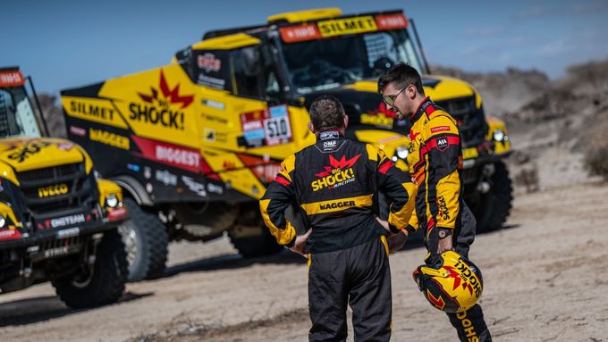 Martin Macík junior před Rallye Dakar 2022.