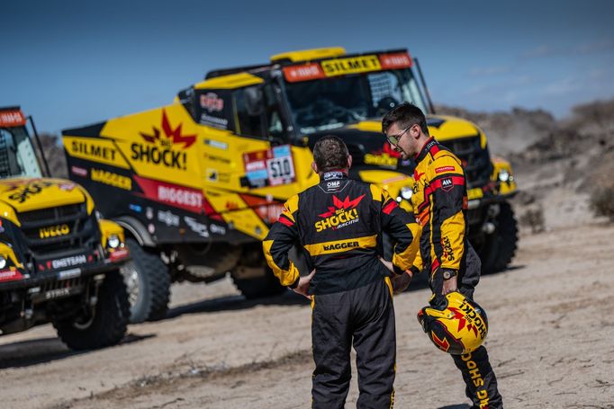 Martin Macík junior před Rallye Dakar 2022.