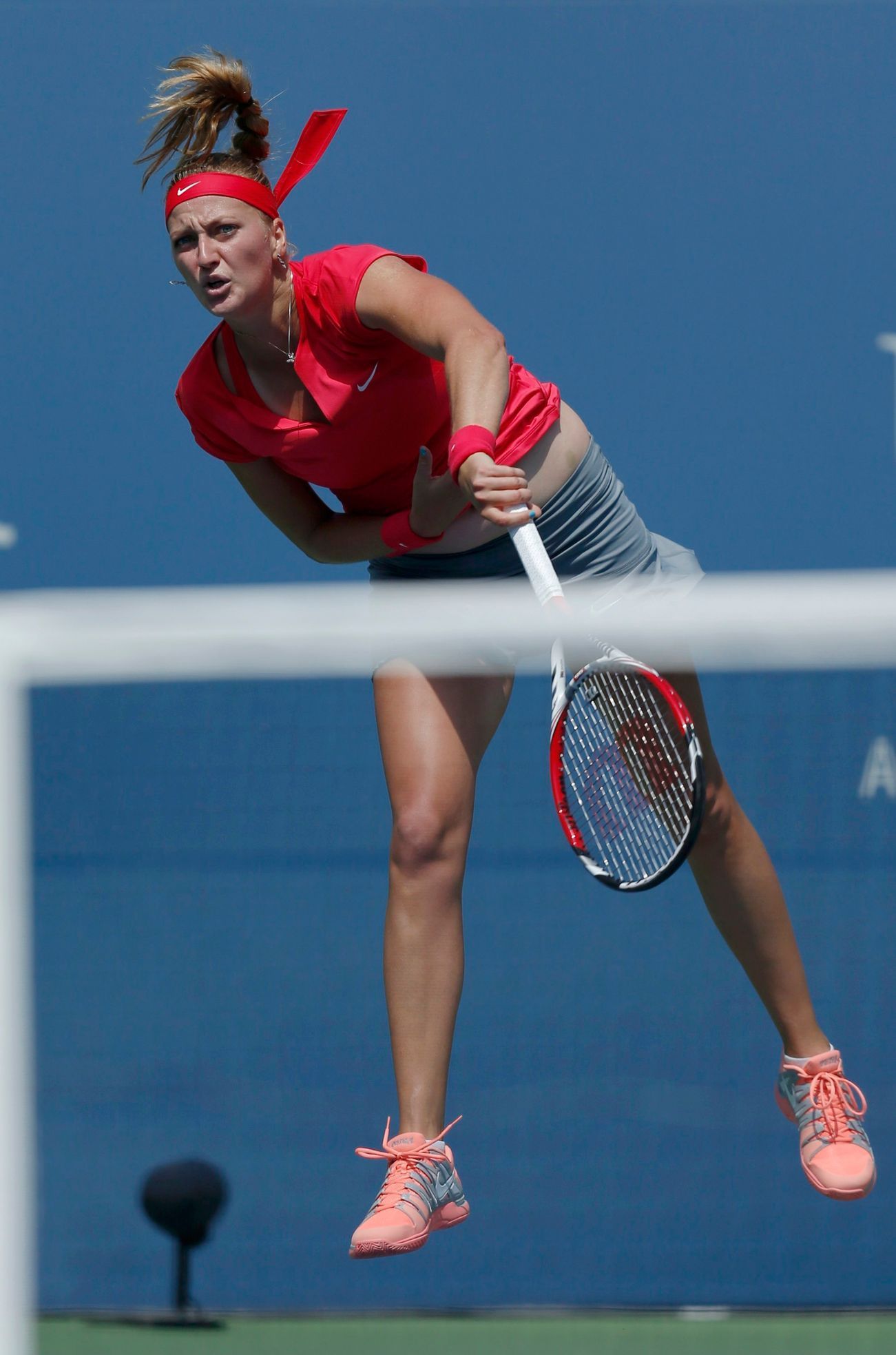 Petra Kvitová na tenisovém US Open