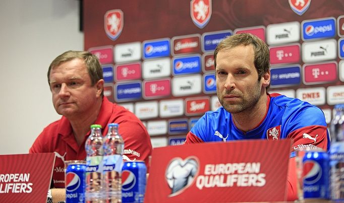 Pavel Vrba a Petr Čech