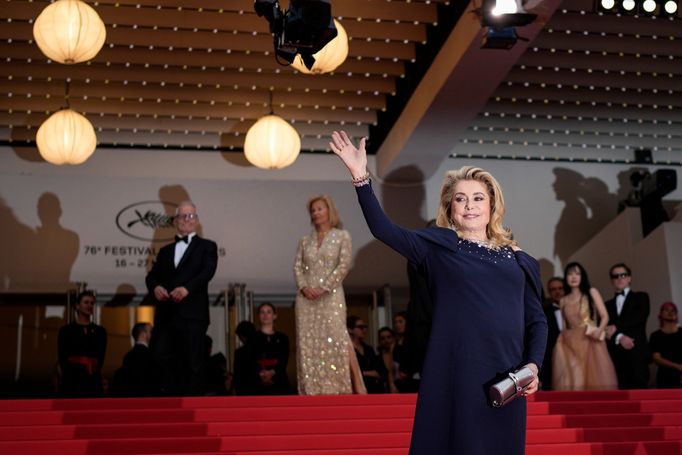 Herečka Catherine Deneuve.