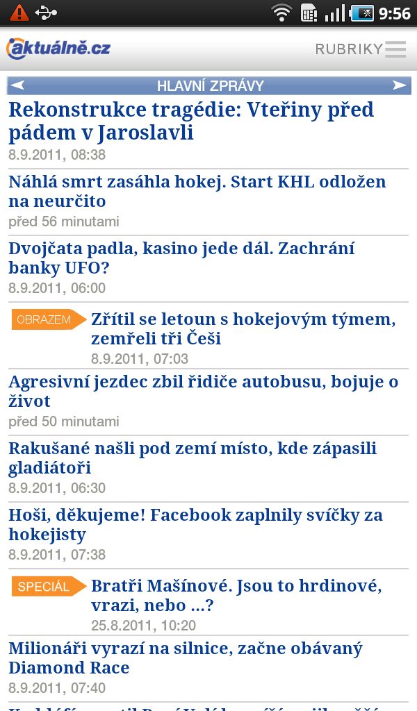 Aktuálně.cz pro Android