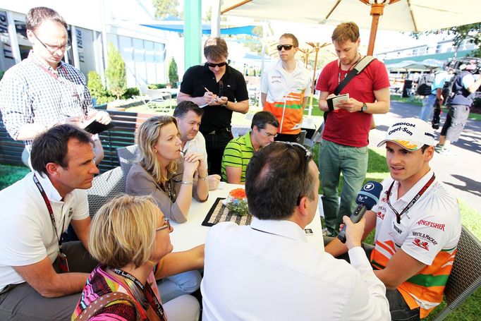 Formule 1: Adrian Sutil, Force India