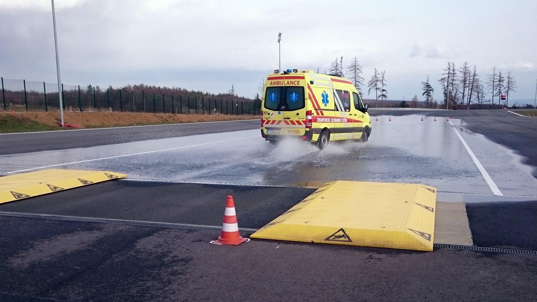 Školení řidičů sanitek