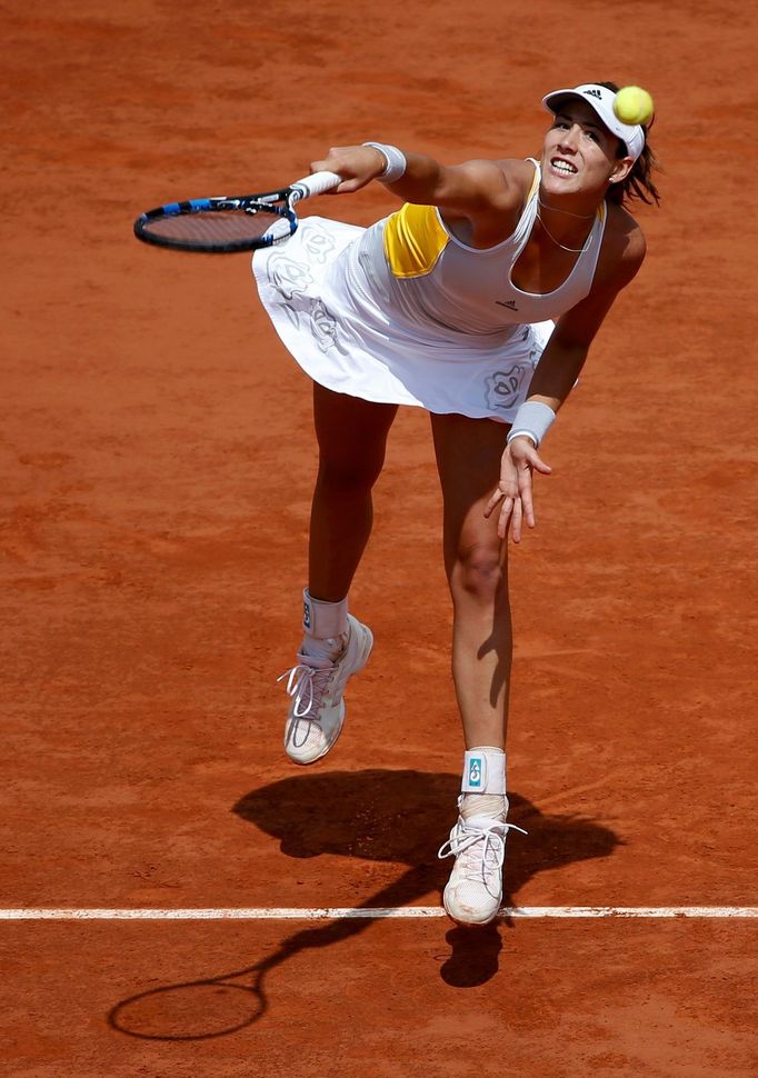 Garbiňe Muguruzaová ve čtvrtfinále French Open 2015