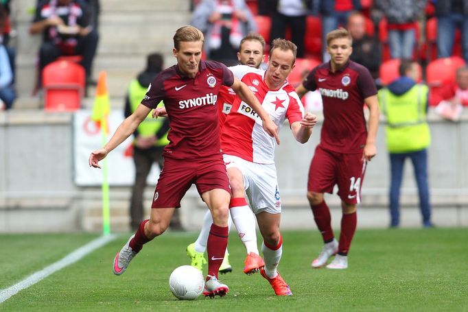 SL, Slavia-Sparta: Tomáš Jablonský - Bořek Dočkal