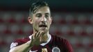 Fotbal, Sparta Praha - Slovan Bratislava: Lukáš Vácha