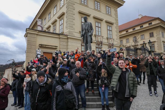 Petr Pavel složil slavnostní slib na společné schůzi obou komor Parlamentu na Pražském hradě a stal se novým českým prezidentem, Praha, 9. 3. 2023