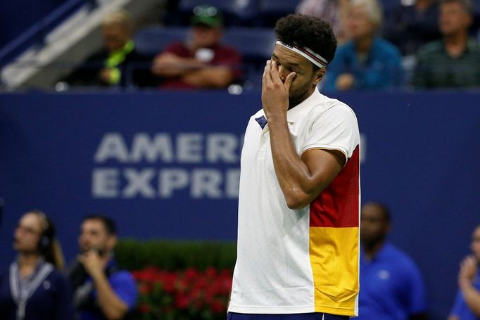 Tenisové US Open - Den třetí (Tsonga)