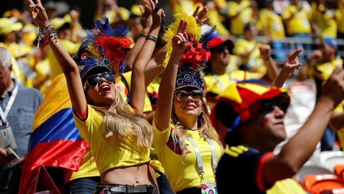 Fanynky Kolumbie na MS ve fotbale