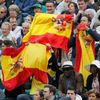 Tenis, French Open, finále: španělští fanoušci