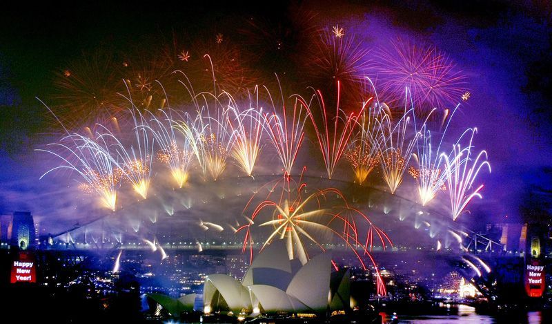 Nový rok 2008: Sydney