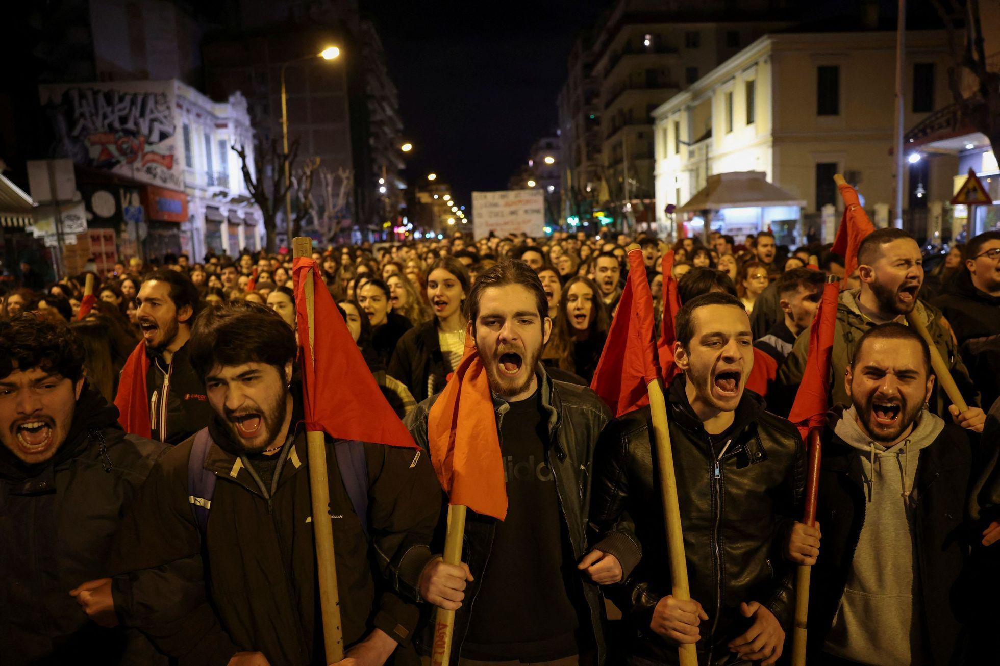 protesty řecko demonstrace