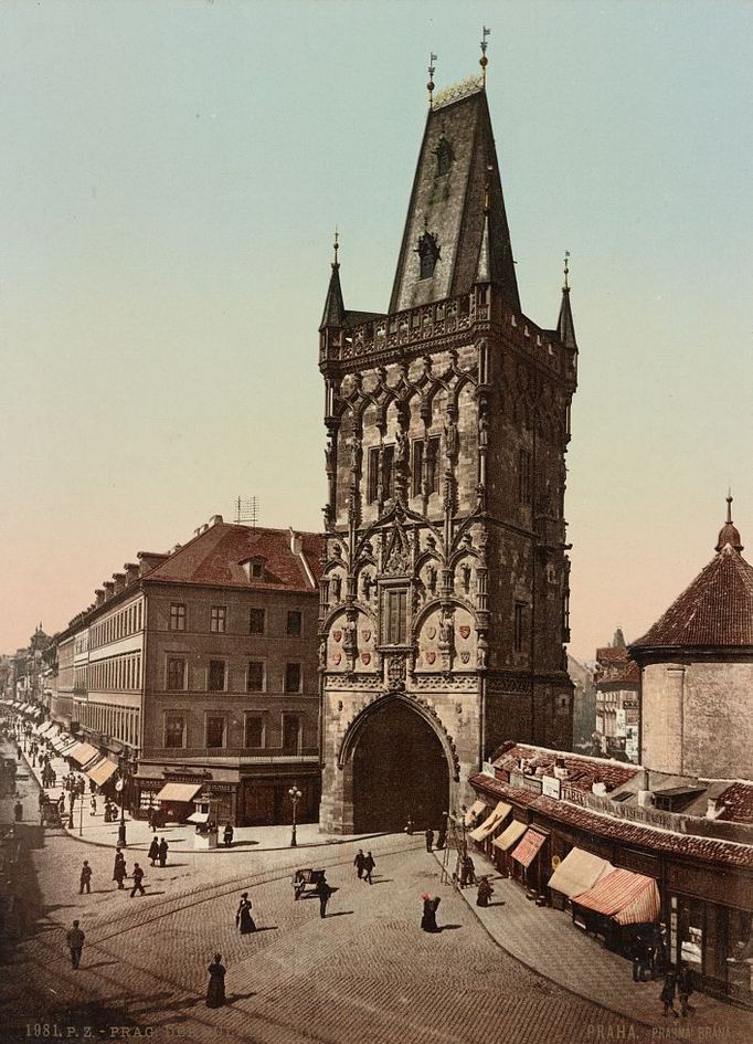 Česko a Slovensko na historických fotochromových snímcích, pořízených kolem roku 1900