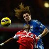 Premier League: Chelsea - QPR:  David Luiz - Stephane Mbia