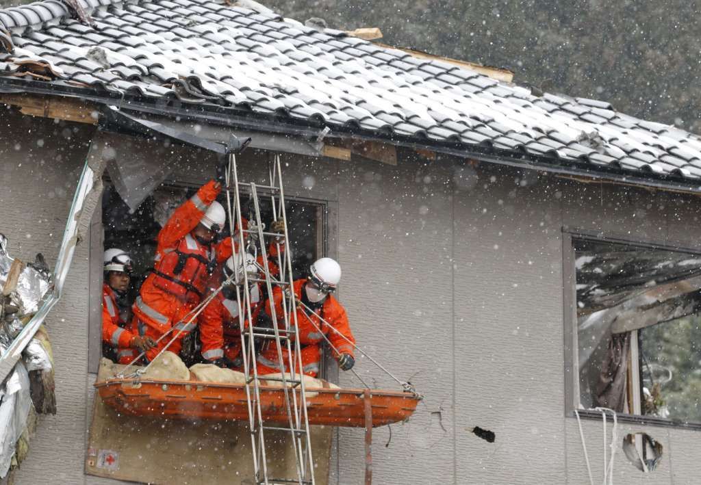 Japonsko po katastrofě - čtvrtek - záchranáři