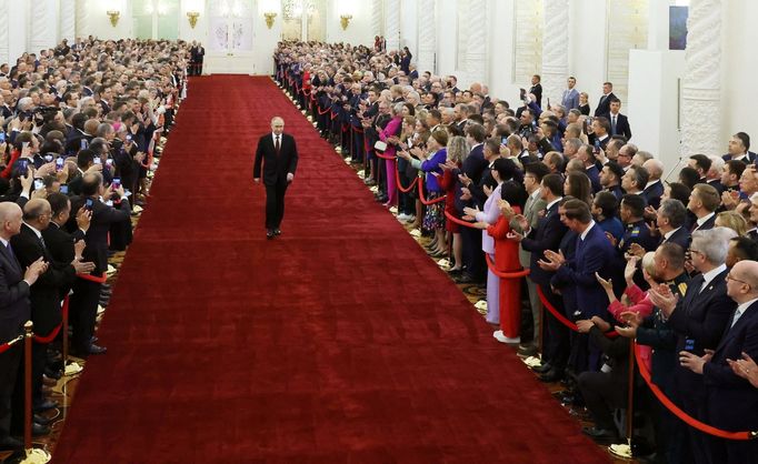 Inaugurace ruského prezidenta Vladimira Putina