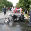 Harley se srazil s autem autoškoly