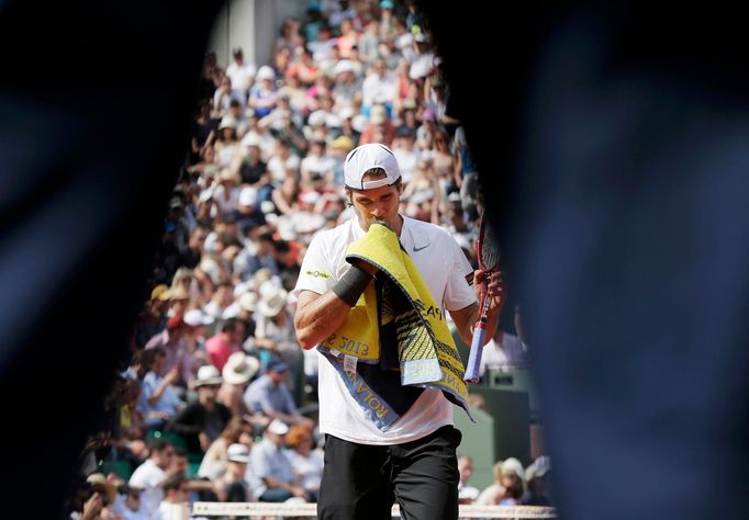 Tommy Haas na French Open 2013