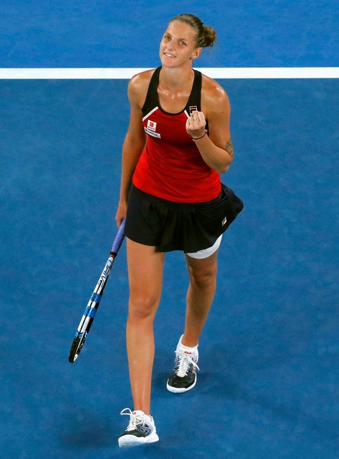 Karolína Plíšková na Australian Open 2017 (osmifinále)