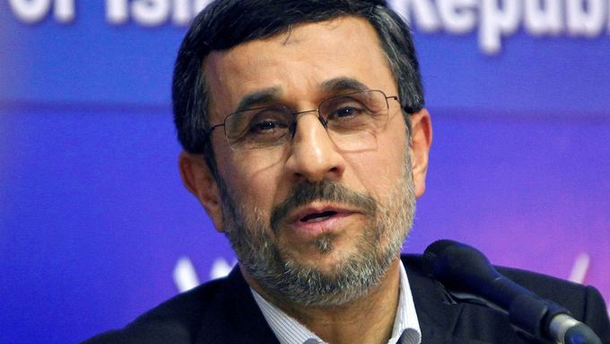 Bývalý íránský prezident Mahmúd Ahmadínedžád.