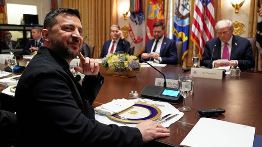 Summit Donalda Trumpa s Volodymyrem Zelenským.