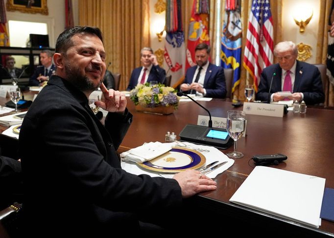 Summit Donalda Trumpa s Volodymyrem Zelenským.