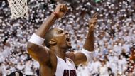 Chris Bosh byl ve finále po Jamesovi a Wadeovi třetím nejproduktivnějším hráčem Miami Heat.