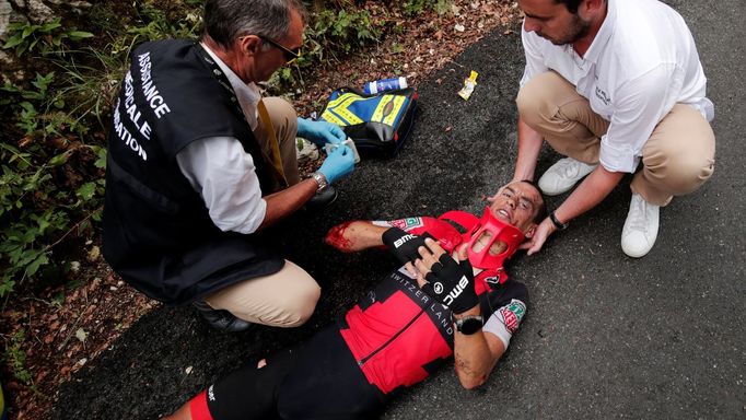 Tour de France 2017, 9. etapa: zraněný Richie Porte