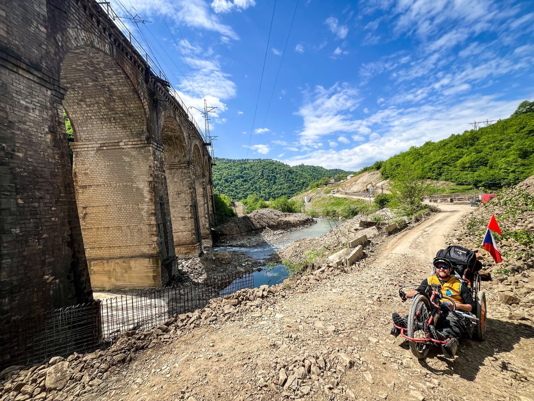 Handbike Kyrgyzstán