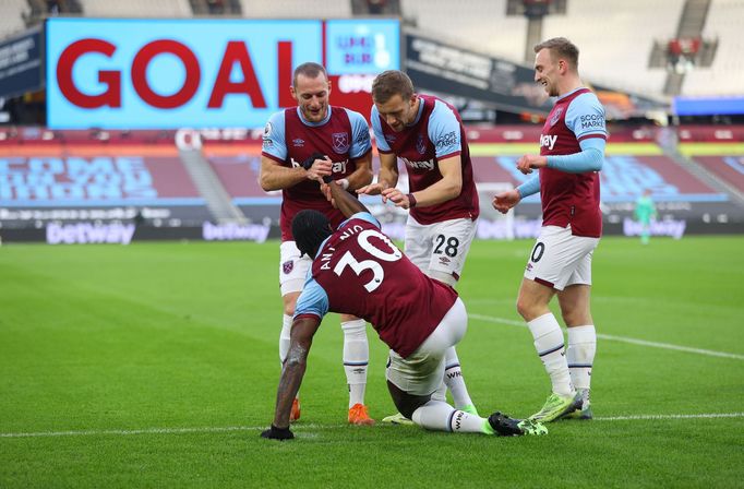 Michail Antonio, Vladimír Coufal, Tomáš Souček, Jarrod Bowen