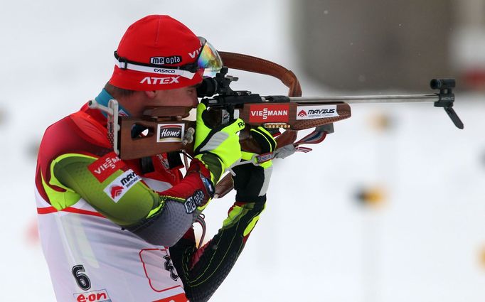 Biatlon, SP  Hochfilzen: Michal Krčmář