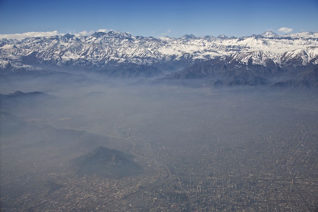 Foto: Podívejte se, jak smog zahaluje život ve městech - Chile