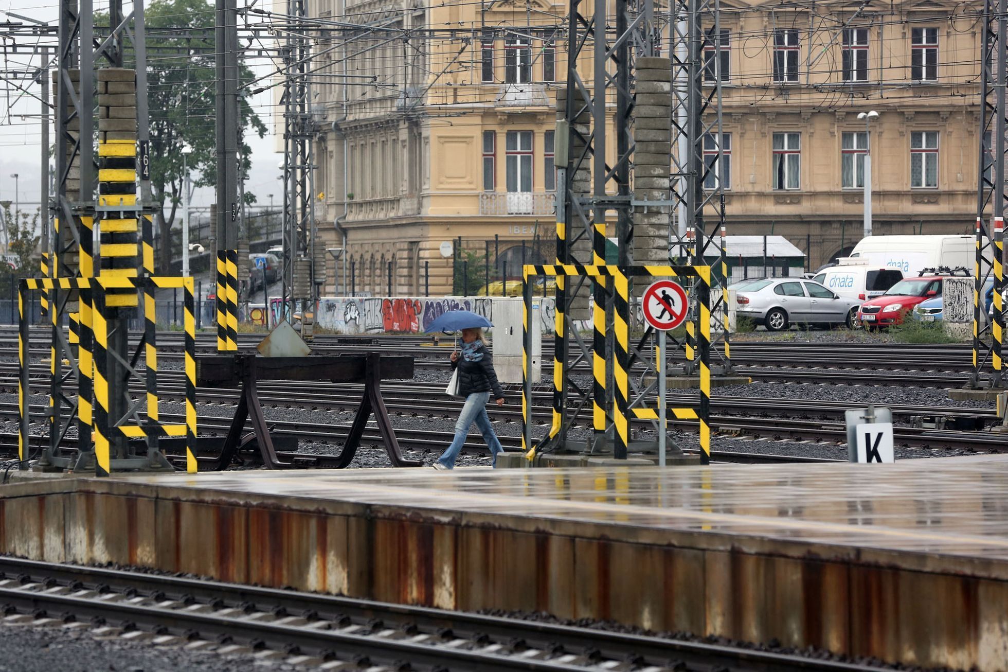 Opravená hala hlavního nádraží v Praze
