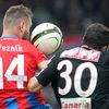 Fotbal, Gambrinus liga, Plzeň - Slavia Praha: Radim Řezník - Martin Dostál