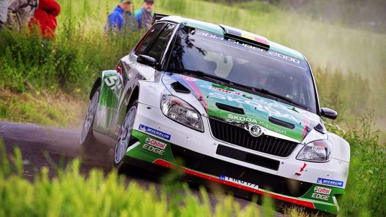 Rallye Bohemia vyhrál Belgičan Loix před Valouškem