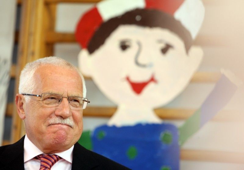 Prezident vítá prvňáky
