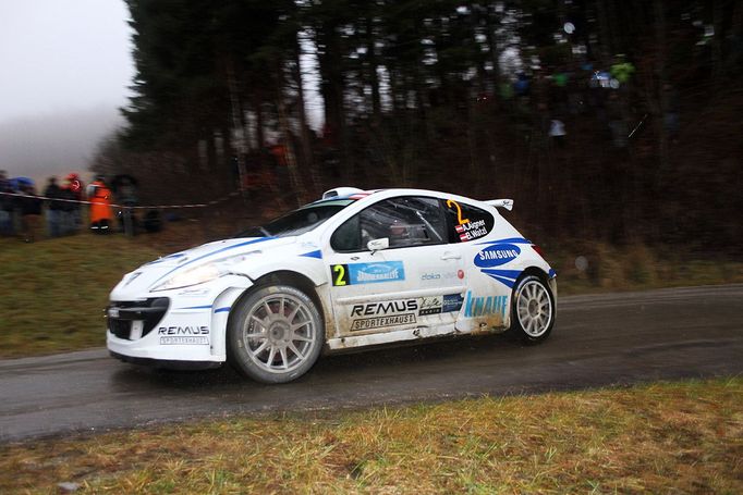 Jänner rallye 2014: Andreas Aigner, Peugeot 207 S2000