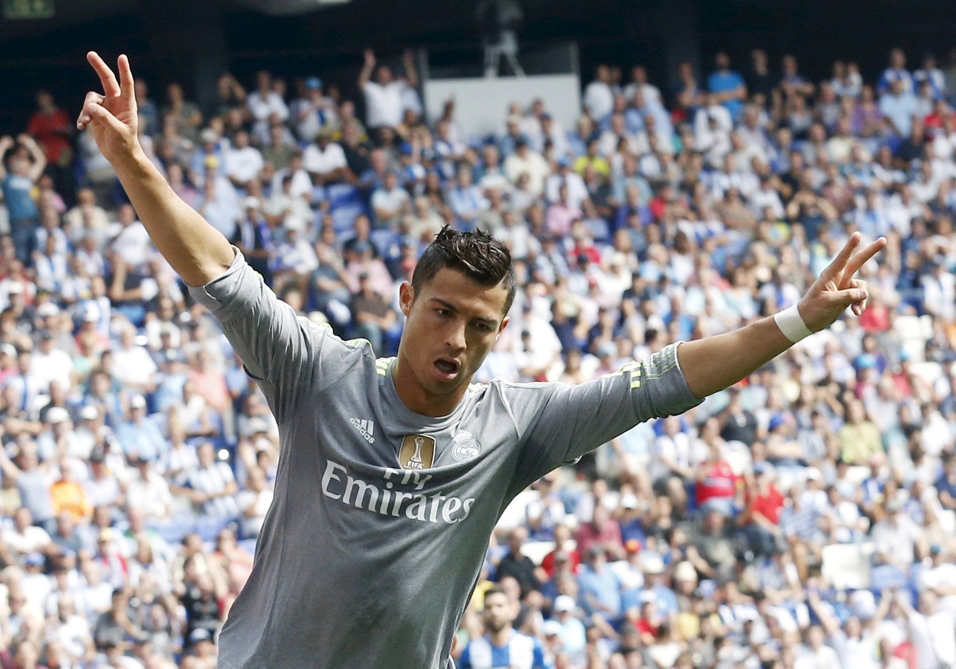 Real Madrid-Espaňol: Cristiano Ronaldo