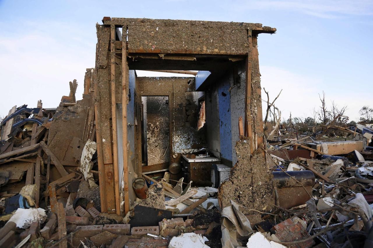 Fotogalerie: Dílo zkázy a utrpení. Tak vypadá Oklahoma po tornádu.