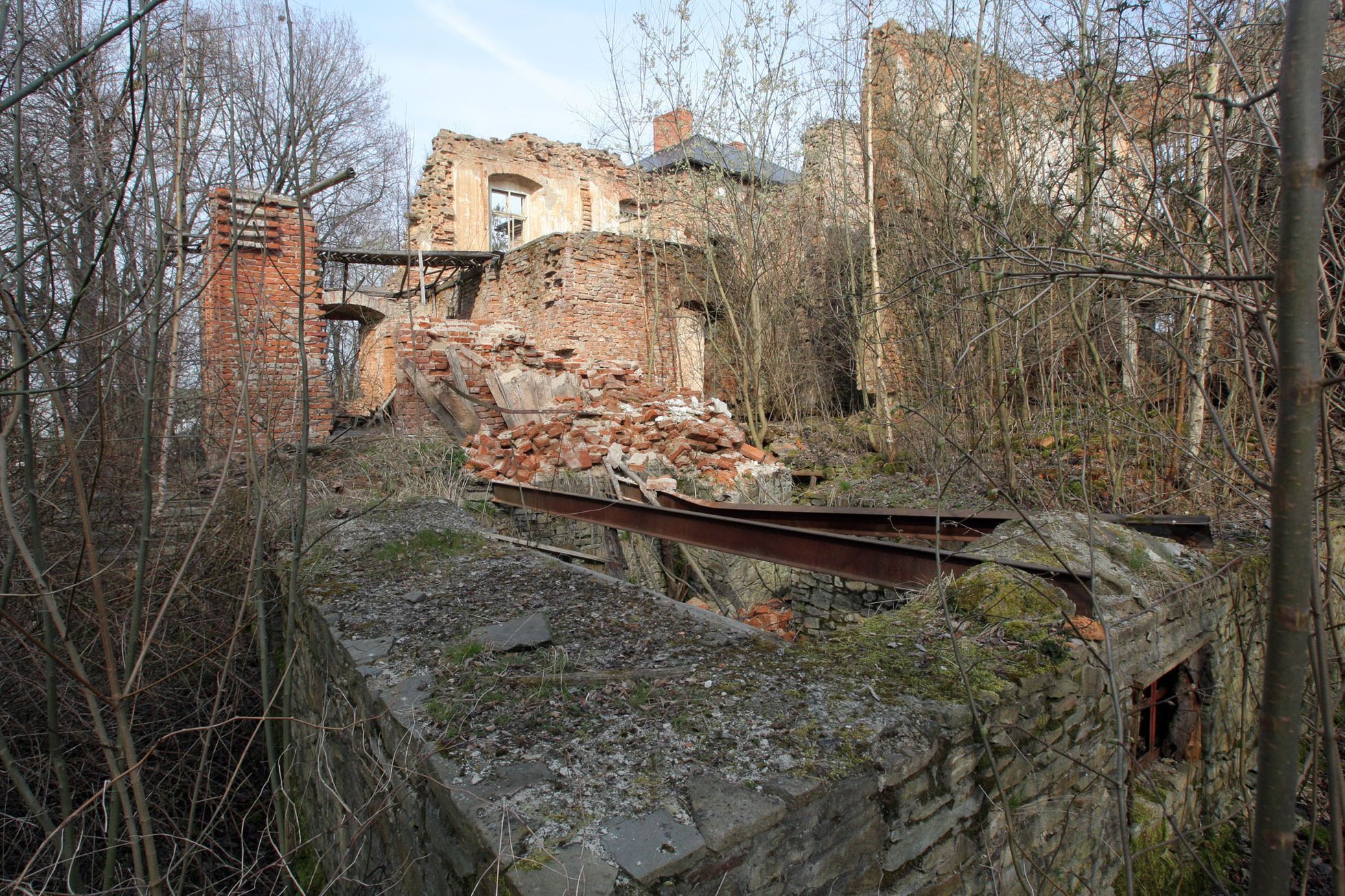 Památné ruiny severomoravské