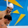 Michael Phelps a Ryan Lochte, trénink před olympiádou v Londýně 2012