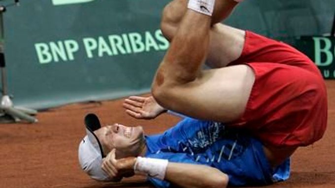 Davis Cup: Zranění Tomáše Berdycha ukončilo sen o postupu