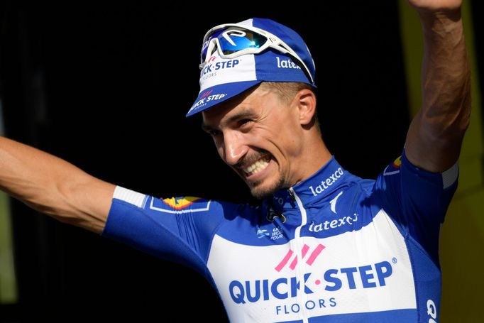 Julian Alaphilippe, vítěz 10. etapy Tour de France 2018