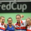 Fed Cup 2017: Barbora Strýcová, Karolína Plíšková, Kateřina Siniaková, Lucie Šafářová